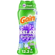 Gain In-Wash Laundry Scent Booster Beads, Relax, Dewdrop Dream, 12.2 oz