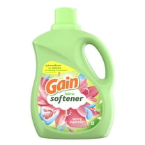 Gain Laundry Liquid Fabric Softener, Spring Daydream Fabric Conditioner, 100 fl oz, 136 Loads