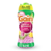 Gain, Laundry Scent Beads, In-Wash Scent Booster with Odor Protection, Happy Hibiscus Scent, 12.2 oz