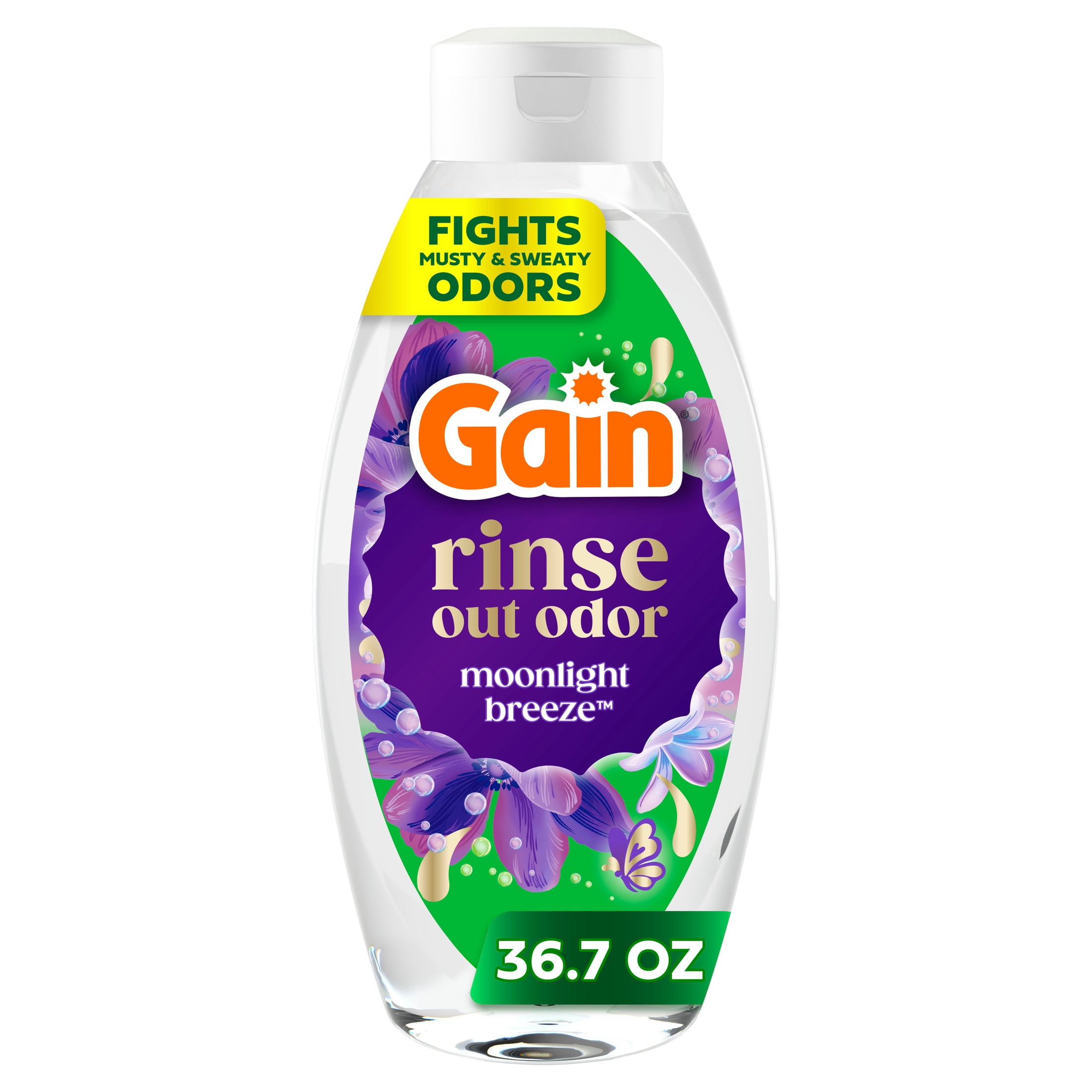 Gain Liquid Fabric Softener, Moonlight Breeze, 36.7 fl oz