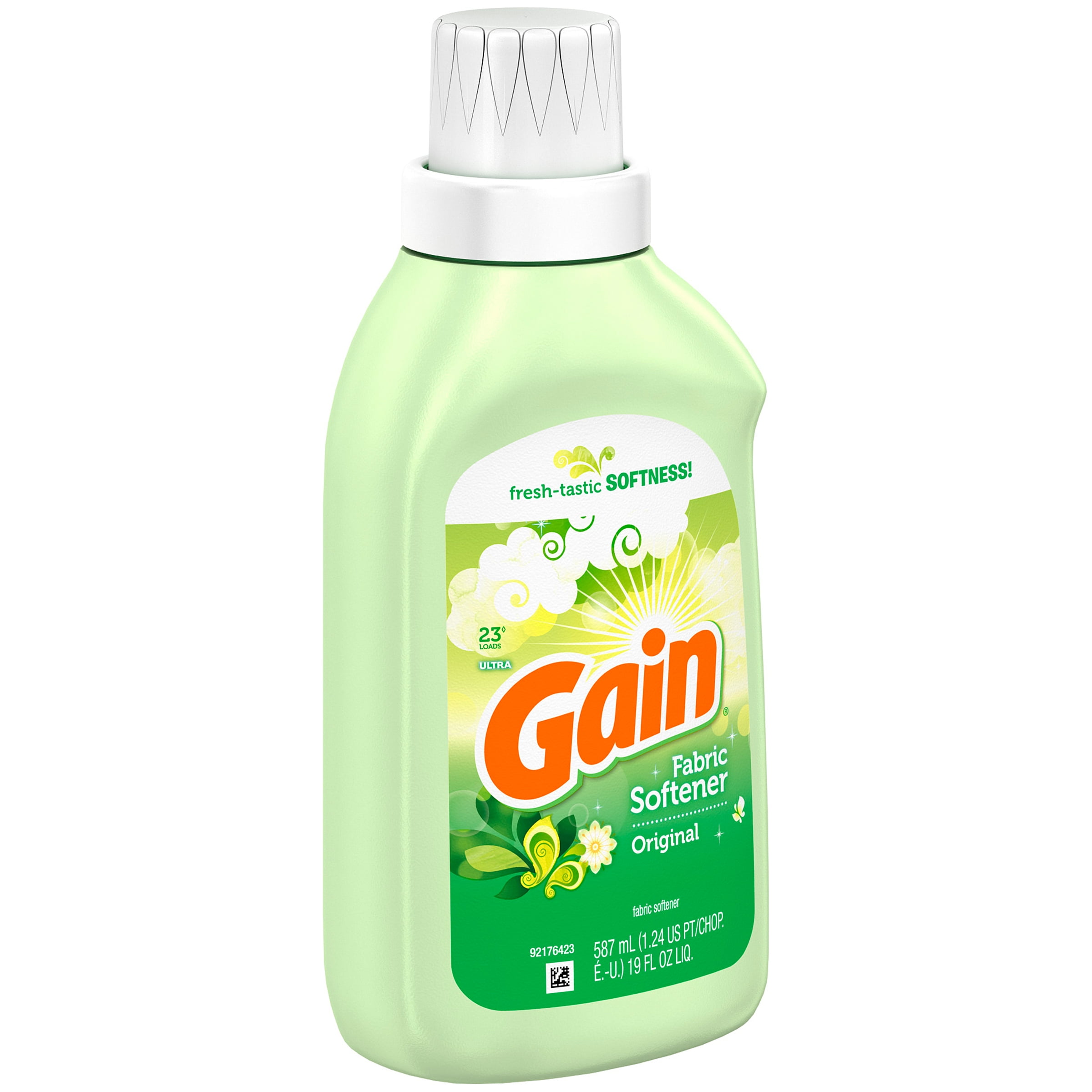 Gain Liquid Fabric Softener, Original, 23 Loads 19 Fl oz