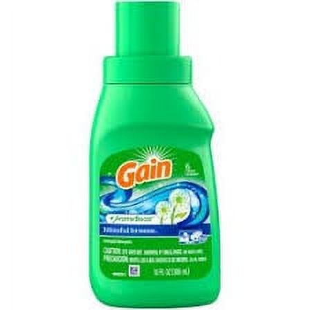 Gain Liquid Laundry Detergent, Blissful Breeze, 10 Fl Oz, 6 Loads