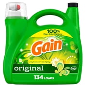 Gain Liquid Laundry Detergent HE, 134 Loads - Original - 194 oz Pack of 1