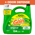thumbnail image 1 of Gain Laundry Detergent Liquid with Odor Fighters, Original Scent, 194 fl oz, 134 Loads, 1 of 12