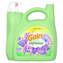 Gain Liquid Laundry Fabric Softener and Conditioner, Moonlight Breeze Scent, 140 fl oz, 190 Loads