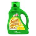 thumbnail image 1 of Gain + Odor Defense Fresh Splash Liquid Laundry Detergent (Pack 1) - 32 Loads, 46floz, 1 of 6