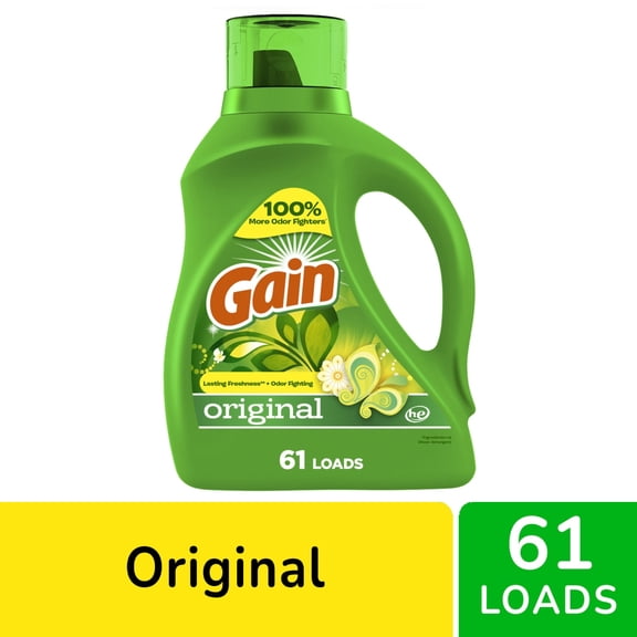 Gain Original Liquid Laundry Detergent 88 fl oz - Pack of 1