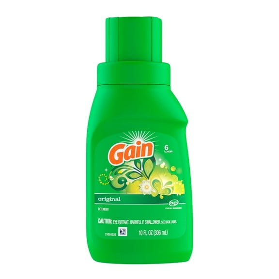 Gain Original Scent Aroma Boost Liquid Laundry Detergent (Pack 1) - 6 Loads, 10fl