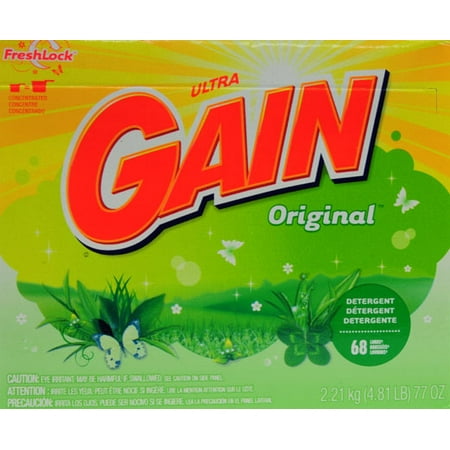 Gain Original Scent Powder Detergent, 77 oz