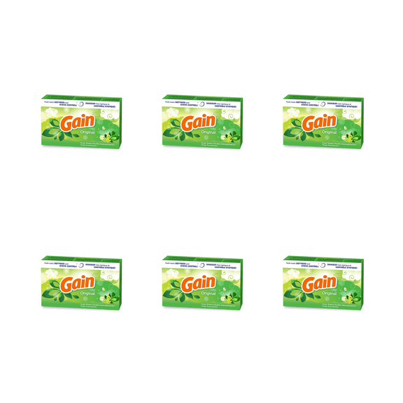 Gain Original Sheets 15 ct 6 Pack (615 Sheets)