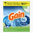 Gain Powder Laundry Detergent with Oxi Boost, Icy Fresh Fizz Scent, 63