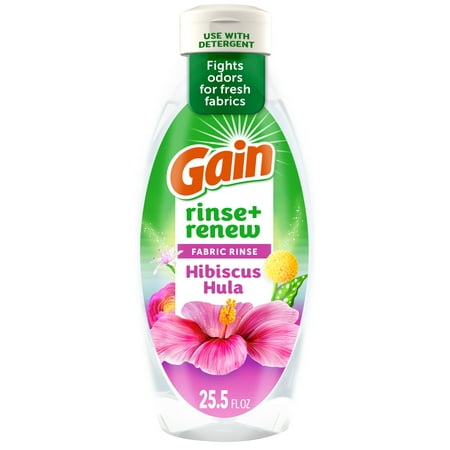 Gain Odor Fighter Fabric Rinse, Hibiscus Hula Scent, 25.5 fl oz
