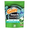 thumbnail image 1 of Gain Touch Flings Laundry Detergent Soap Pacs, 31 Ct, Infinite Bloom, 1 of 11