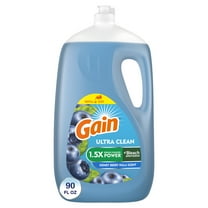 Gain Ultra Dish Washing Liquid Dish Soap, Honey Berry Hula Scent, 90 fl oz.