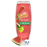 Gain Ultra Original EZ-Squeeze Dish Soap, Dishwashing Liquid, Summer Watermelon, 24.3 fl oz