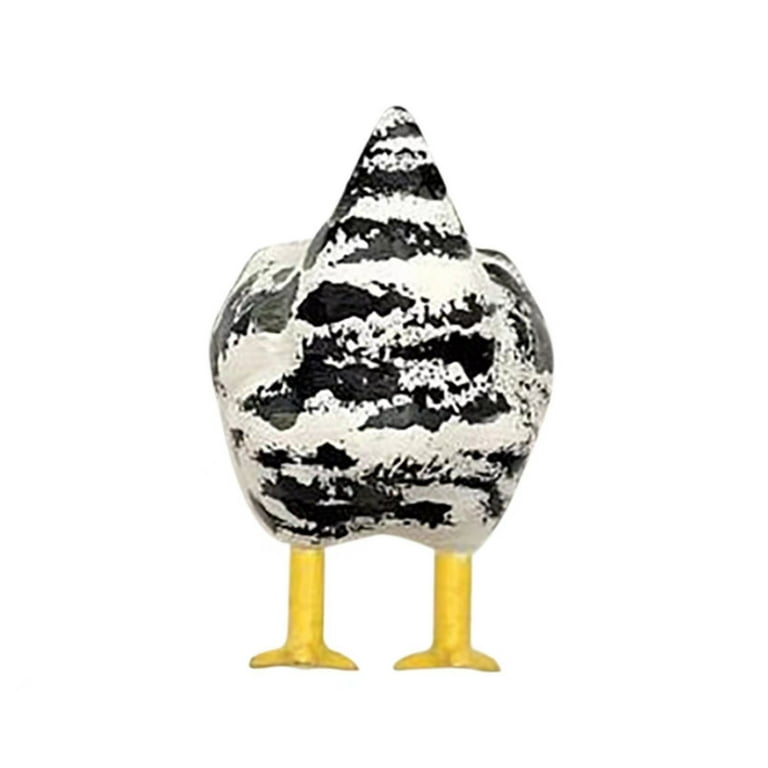 Gaiseeis Chicken Butt Magnet Refrigerator Magnetic Decorative Chicken Butt  Gift Funny Chicken Butt Gift Vintage White 