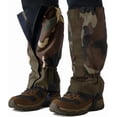 thumbnail image 1 of Gaiters for Hiking Boots, Waterproof & Adjustable Leg Protection for Weed Eating, Ideal Use as Tick Gaiters for Hiking Boots, Black & Grey, 1 of 9
