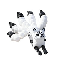 Gaiwos 3D Printed Articulated Fox Toys 5.12 inches, Movable Joints and Poseable Flexible Fox Toy, Fidget Toys for Stress Relief and Desktop Diaplay