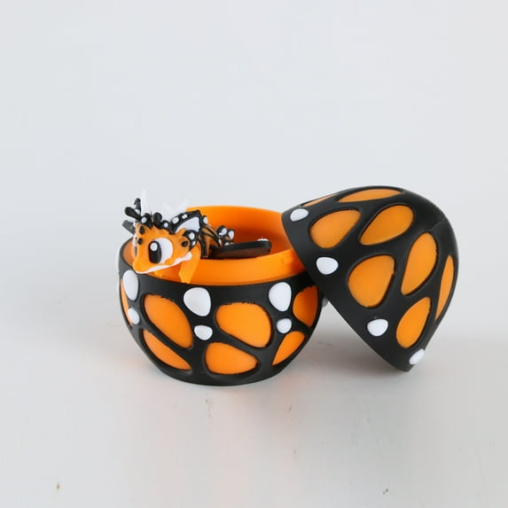 Gaiwos 3D Printed Movable Dragon Egg Toy 4 inches, Joint Movable Flying Dragon Figurine, Creative Gift for Kids, Collectors & Home Decor