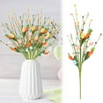 thumbnail image 1 of Gaiwos 6 PCS Easter Floral Picks and Sprays 17.7 inch, Artificial Easter Egg Stems with Colorful Berries and Carrots Decorative, Spring Speckled Eggs Twig Branches for Floral Arrangement Vase Decor, 1 of 8