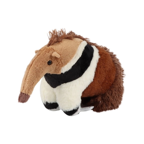 Gaiwos Anteater Stuffed Animal 6 inches, Lifelike Anteater Plush Toys, Soft Realistic Zoo Stuffed Animals Toy, Birthday Gifts for Kids Girls Animal Lover