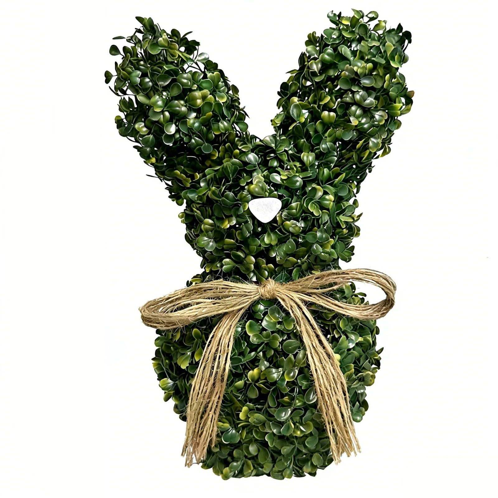 Gaiwos Artificial Bunny Rabbit Topiary Tree Pot 13.8 inches, Faux ...