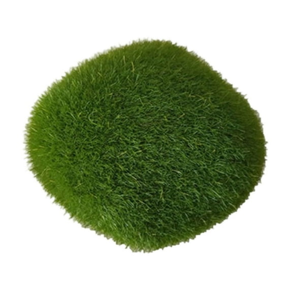 Gaiwos Artificial Moss Rock 3.14 inches, Faux Green Stones Green Moss Balls Decor, for Floral Arrangements Fairy Gardens and Crafting