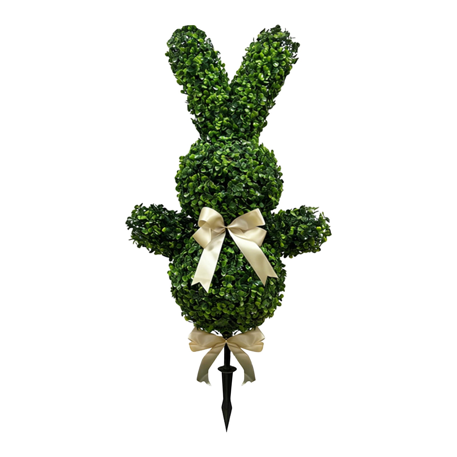 Gaiwos Bunny Topiary Tree 35.4 inches, Artificial Bunny-Shaped Topiary ...