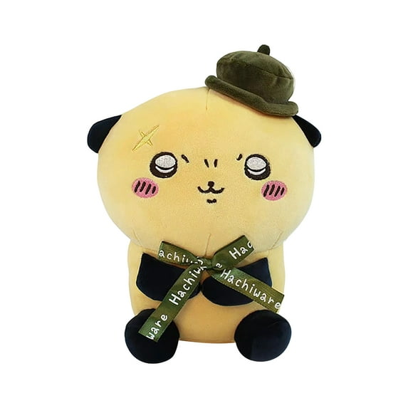 Gaiwos Chiikawa Plush Toy 9 inches, Adorable Chiikawa Stuffed Animals with Beret, Soft & Huggable Sleeping Companion Plushies, Ideal Hoilday Birthday Gift for Kids