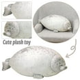 thumbnail image 1 of Gaiwos Chubby Squint Seal Pillow 11.8 inches, Seal Plush Pillow, Soft and Cute Seal Stuffed Animal Toy for Kids and Adults, Great Gift Idea for Hoilday, Birthdays and Anniversaries, 1 of 5