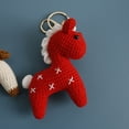 thumbnail image 1 of Gaiwos Crochet Horse Keychain 4 inches, Cute Handmade Horse Bag Accessory, Knitted Horse Keyring, Backpack Purse Decoration, Gift for Kids, Friends, Animal Lovers, Holiday Present, 1 of 6
