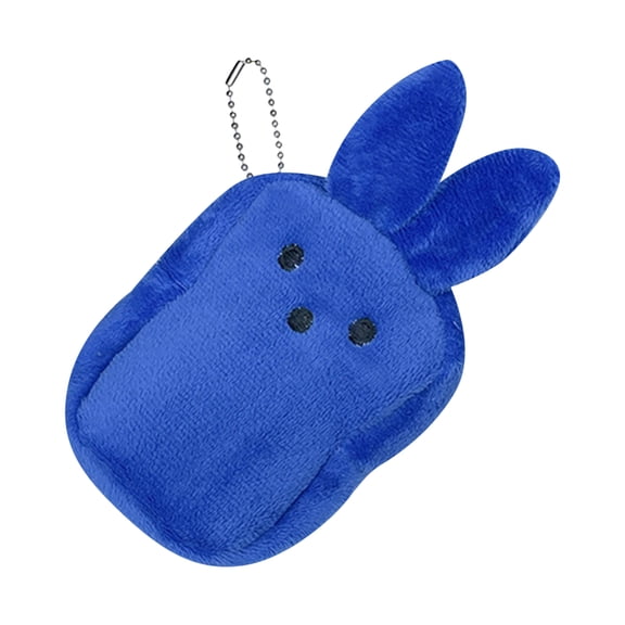 Gaiwos Easter Bunny Coin Purse 5.5 inches, Soft Small Portable Colorful Storage Bag Pouch Wallet, Personalized Cute Bunny Plush Coin Purse, Easter Basket Stuffer Decors Gifts for Kids