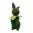 thumbnail image 1 of Gaiwos Easter Flocked Bunny Ornament 8.5 inches, Flocking Rabbit Figurines with Bow Ties, Adorable Spring Tabletop Ornaments for Home, Garden Decor, Bunnies Decoration for Easter Celebration, 1 of 5