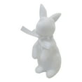 thumbnail image 1 of Gaiwos Easter Flocked Bunny Ornament 8.5 inches, Flocking Rabbit Figurines with Bow Ties, Adorable Spring Tabletop Ornaments for Home, Garden Decor, Bunnies Decoration for Easter Celebration, 1 of 5