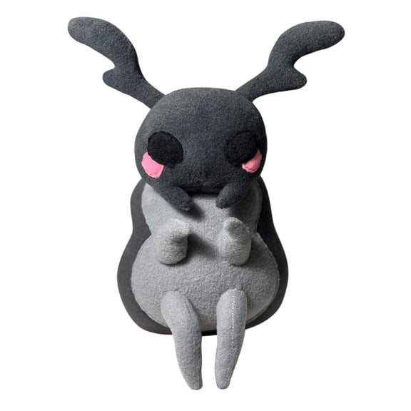 Gaiwos Hollow-Knight Silksong Plush Toy 8 inches, Hollow-Knight Game Character Gray Bug Stuffed Animal, Ultra Soft Cartoon Anime Collectible Toys, Perfect Companion Gifts for Kids & Collectors