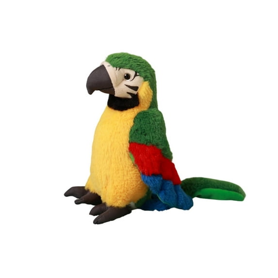 Gaiwos Macaw Parrot Stuffed Animal 9.8 inches, Simulated Parrot Plush Toy, Soft Bird Stuffed Animal, Birthday Gift for Kids and Animal Lover