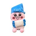 thumbnail image 1 of Gaiwos Opanchu Plush Toys 4 inches, Adorable Pink Bunny Stuffed Animal with Blue Bow, Ideal Hoilday Birthday Gift for Kids and Friends, 1 of 5
