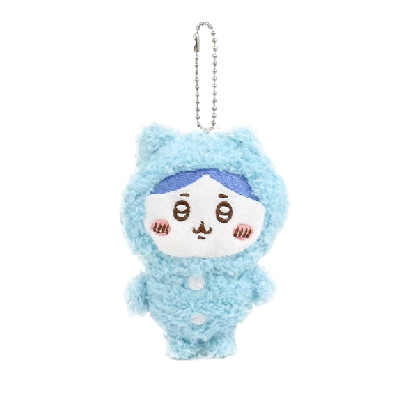 Gaiwos Pajamas Series Chiikawa Plush Keychain 4 inches, Super Soft and Cuddly Cartoon Anime Plush Toy, Perfect Holiday Birthday Gift for Kids and Fans