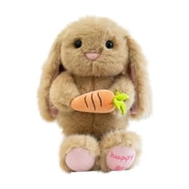 Gaiwos Sitting Lop Eared Rabbit Stuffed Animal 10 inches, Soft Lovely Easter Plush Bunny with Carrot, Ideal Easter Birthday Gift for Kids & Adults