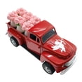 thumbnail image 1 of Gaiwos Valentines Day Vintage Car Figurine 5.12 inches, Farmhouse Vintage Mini Truck with Flowers, for Home Wedding Engagement Favors Valentines Day Gift, 1 of 6