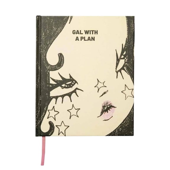 Gal With A Plan 2026 Women’s Planner Hardcover, Monthly Weekly Organizer with Stickers, Goal Setting Journal, 8.5 x 6.5 in,2026 journal for women,mom planner 2026