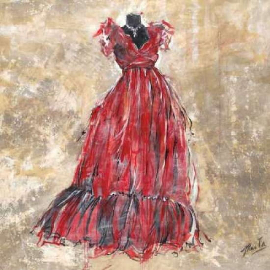 Gala II Canvas Art - Marta G Wiley (24 x 24)