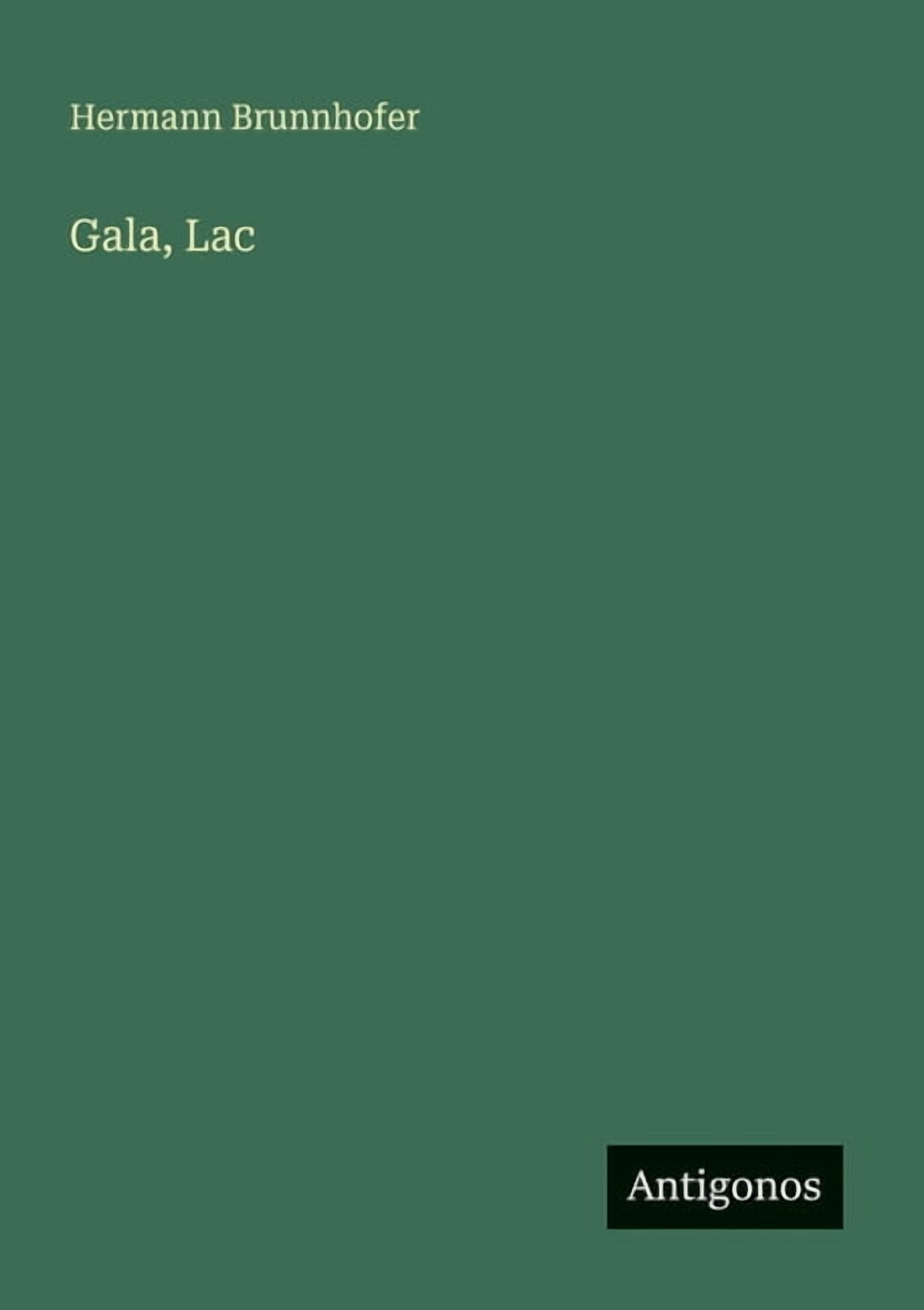 Gala, Lac, (Paperback)