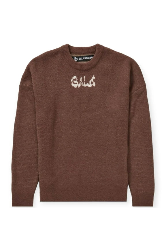 Men WONDER MOHAIR SWEATER (Fudge)