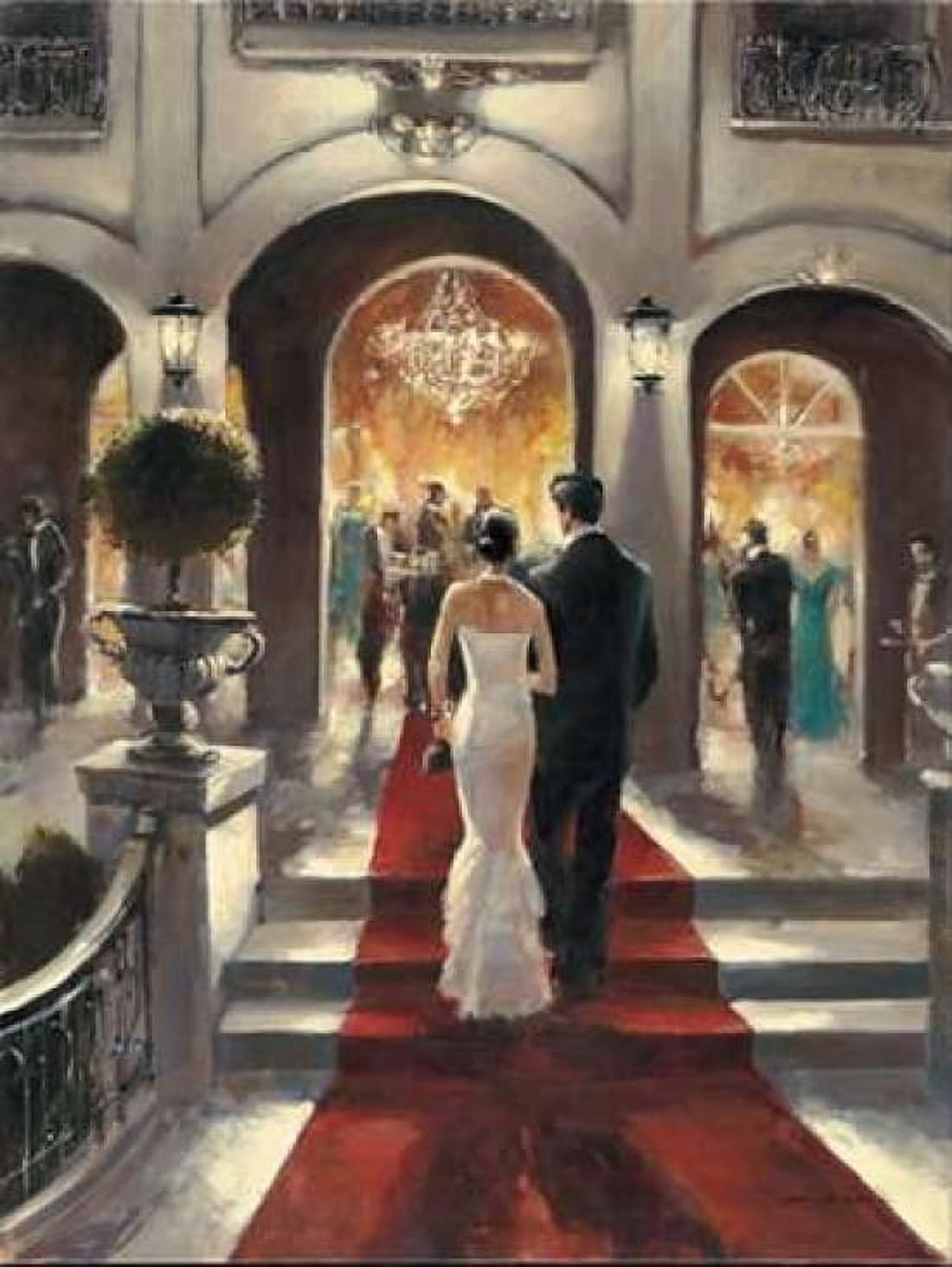 Gala Opening Canvas Art - Brent Heighton (22 x 28)