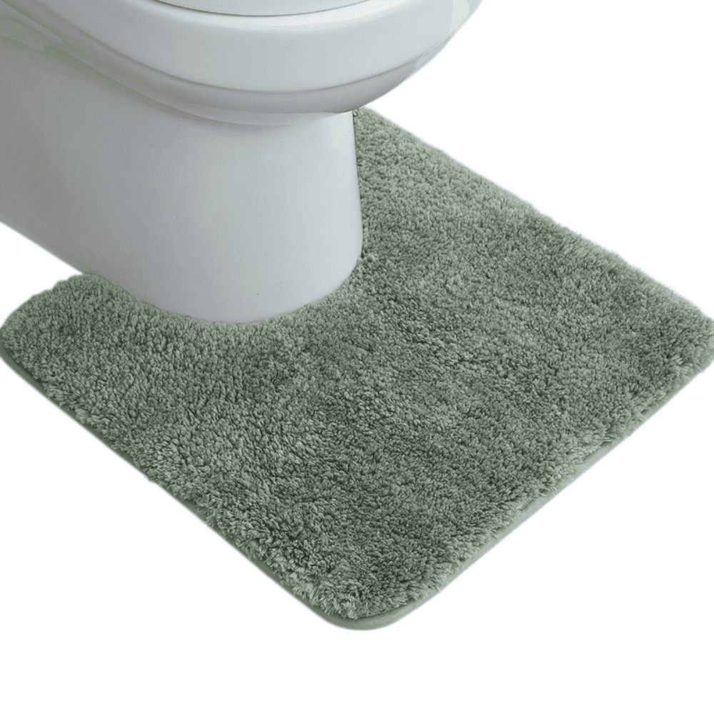 GalaGarb Thickened Microfiber Bathroom Floor Mat, Water Absorbent, Anti ...