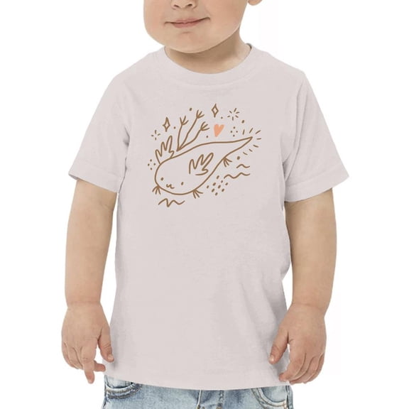 Galactic Axolotl T-Shirt Toddler -Image by Shutterstock,  5 Toddler