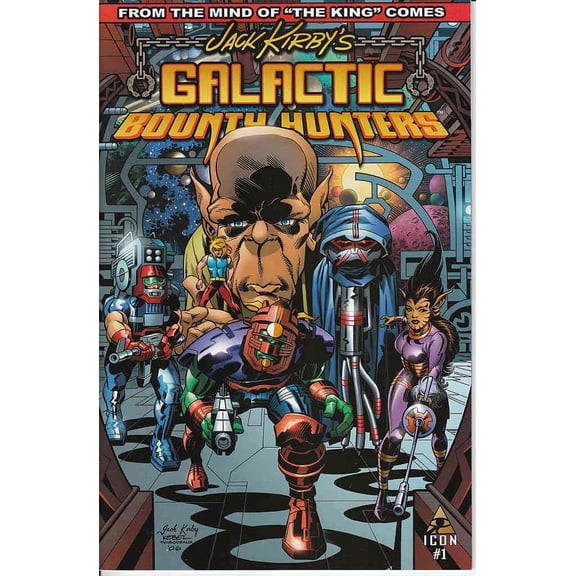 Galactic Bounty Hunters (Jack Kirby's? #1 VF ; Icon Comic Book