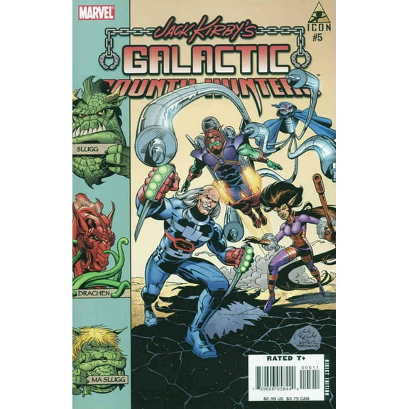 Galactic Bounty Hunters (Jack Kirby's ) #5 VF ; Icon Comic Book