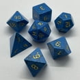thumbnail image 1 of Galactic Dice Premium Dice Sets - Blue Turquoise Set of 7 Dice with Tin, 1 of 2